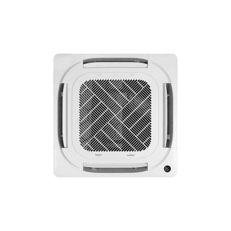 Ar Condicionado Split Cassete 4 Vias Elgin Eco 48000 BTUs Frio Inverter 220V R32 (KVFE48C2CB)