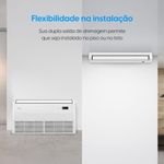 Ar Condicionado Split Teto Elgin Plus 48000 BTUs Frio Inverter 220V R32 (PDFE48C2CA)