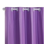 Cortina Daily Blackout Varão 2,20mx1,30m PVC Lilás Casa Scarpa