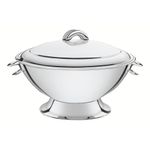 Sopeira Tramontina Service em Aço Inox com Tampa 24 cm 2,75 L
