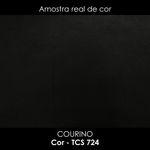 Kit Poltrona e Namoradeira Aura Sala de Estar Corino Espuma D26 Marrom Milani Movelaria