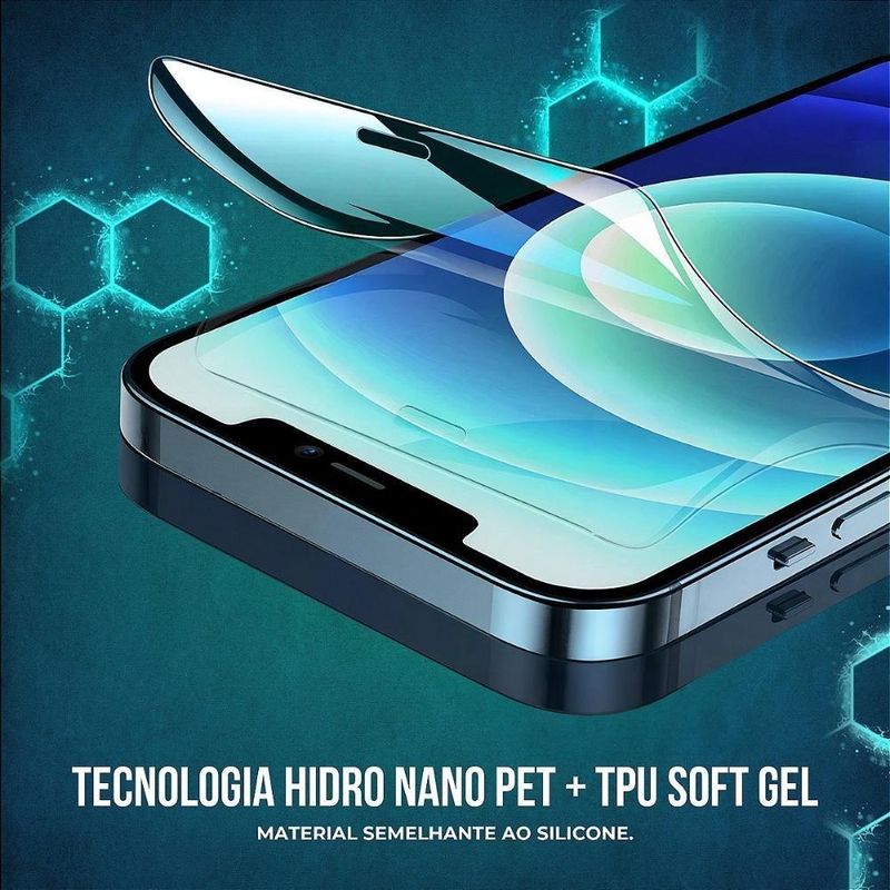 Película Protetora Traseira Gshield Motorola Moto G9 Play Hydrogel HD Hidro Nano Pet TPU Soft Gel 1x