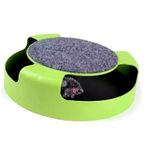 Brinquedo Interativo para Gatos com Arranhador Kangur Pegue o Rato Verde Único 1 Brinquedo com 1