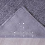 Toalha de Piso Premium Antiderrapante Algodão 600g-m2 50x70cm Concrete Tessi