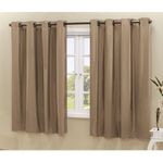 Cortina Daily Varão Blackout PVC Sala Quarto Avelã Amadeirado Casa Scarpa