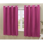 Cortina Daily Blackout Varão 2,80MX1,80M PVC Pink Casa Scarpa