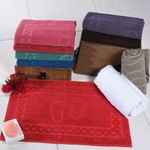 Toalha de Piso Luxo 100% Algodao 450g-m2 45x68CM Maca Bene Casa