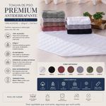 Toalha de Piso Premium Antiderrapante Algodão 50x70CM Magnólia Tessi
