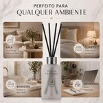 Kit 3 Refil Difusor de Perfume Into The Night com Varetas Transparente 250ML L'envie