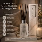 Kit 3 Refil Difusor de Perfume Into The Night com Varetas Transparente 250ML L'envie