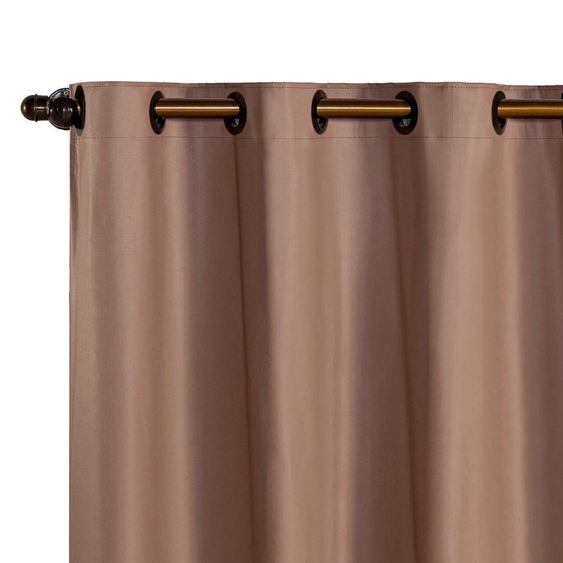 Cortina Daily Varão 2M Blackout PVC 2,80MX2,30M Sala Quarto Avelã Casa Scarpa