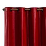 Cortina Daily Blackout Varão 2,20mx1,30m PVC Sala Quarto Vermelho Casa Scarpa