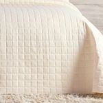 Kit Cobre Leito Milano Queen Micropercal 300 Fios Matelado Marfim Casa Scarpa