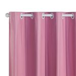 Cortina Daily Varão 2,80mx1,60m Blackout PVC Rosa Casa Scarpa