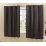 Cortina Blackout para Varão Daily 2,80MX1,80M PVC Sala Quarto Marrom Casa Scarpa