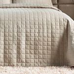 Kit Cobre Leito Milano Casal Micropercal 300 Fios Matelado 3 Peças Bege Casa Scarpa