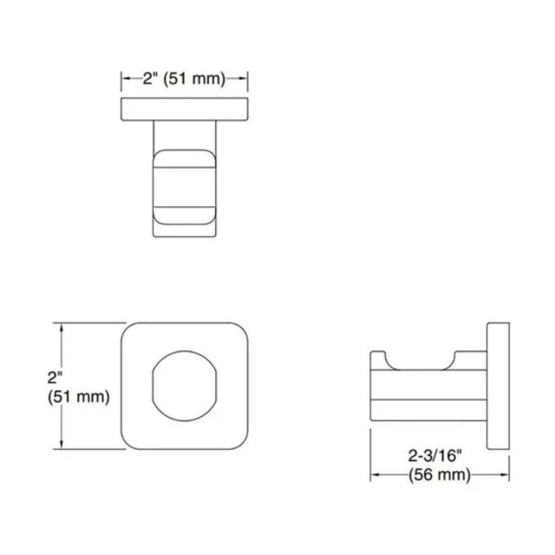 Kit de Acessorios para Banheiro Parallel Completo Design Elegante Preto Kohler Brasil 4 Pecas