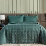 Kit Cobre Leito Milano King Micropercal 300 Fios Verde Casa Scarpa