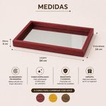 Bandeja Decorativa Espelhada Multiuso Organizador Mesa Bar Aparador Lavabo Yeet