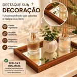 Bandeja Decorativa Espelhada Multiuso Organizador Mesa Bar Aparador Lavabo Yeet