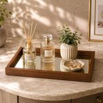 Bandeja Decorativa Espelhada Multiuso Organizador Mesa Bar Aparador Lavabo Yeet