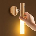 Luminária LED Bastão Sensor de Movimento Recarregável Branco Quente USB Magnética Yeet