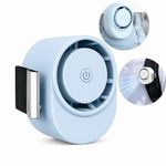 Ventilador de Mesa Portátil USB Recarregável com Clipe Yeet 3 Velocidades 5V