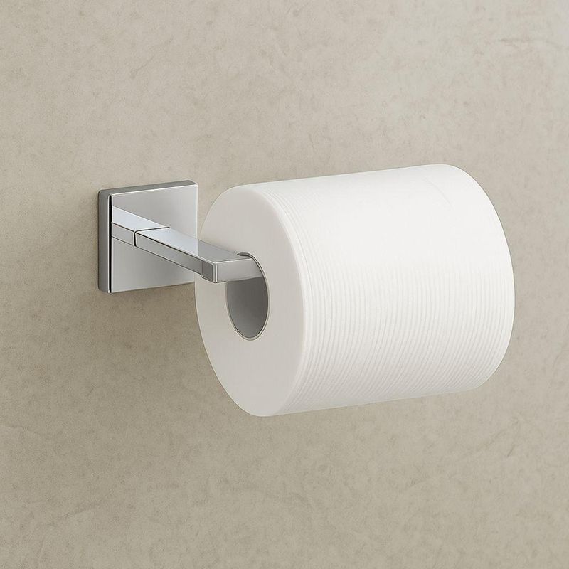 Papeleira para Banheiro Square 23292BR-CP Acabamento Cromado Metal Kohler Brasil
