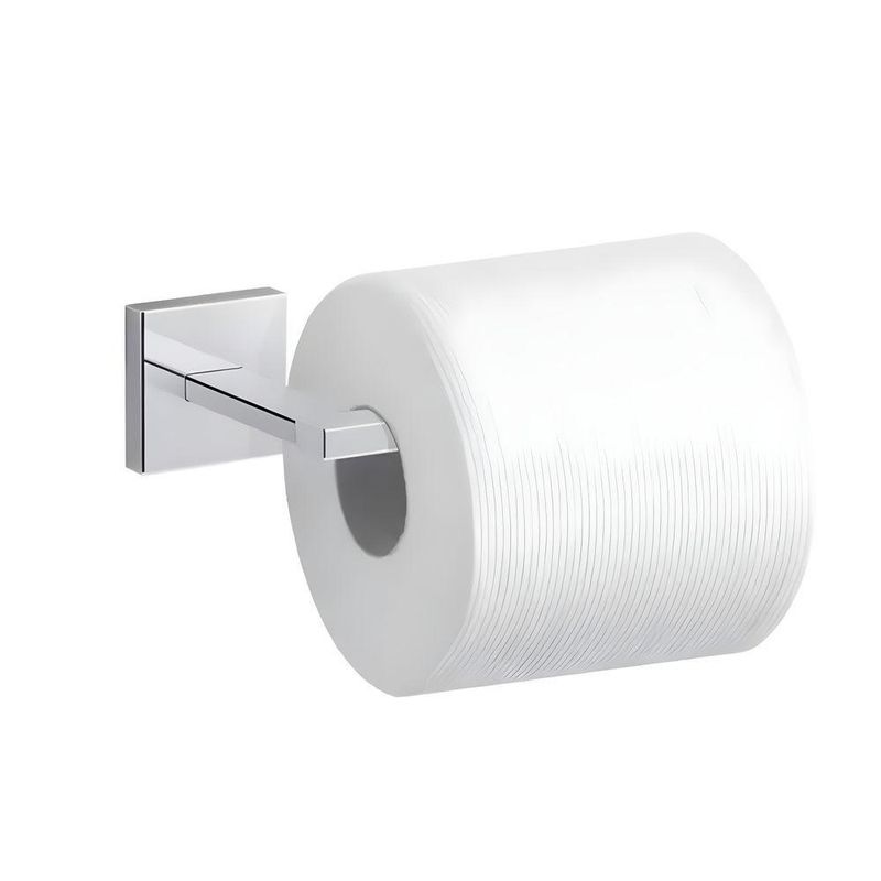 Papeleira para Banheiro Square 23292BR-CP Acabamento Cromado Metal Kohler Brasil
