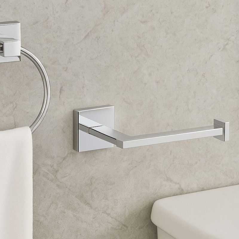 Papeleira para Banheiro Square 23292BR-CP Acabamento Cromado Metal Kohler Brasil