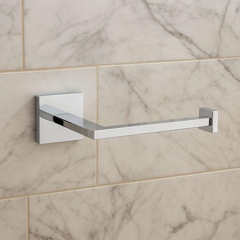 Papeleira para Banheiro Square 23292BR-CP Acabamento Cromado Metal Kohler Brasil