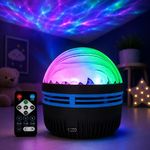 Luminária Projetor Galáxia LED RGB USB com Controle Remoto Abajur Infantil Noturno Yeet