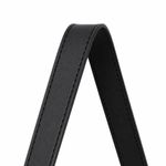 Espelho Decorativo Redondo 25CM Moldura Plástico Parede Banheiro Preto Kangur