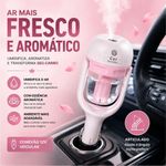 Umidificador de Ar Automotivo Articulado 12V 50ML Ghittoni Portatil Aromatizador Veicular 12V