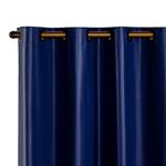 Cortina Blackout para Varão 2M Daily PVC Sala Quarto Azul Marinho Casa Scarpa