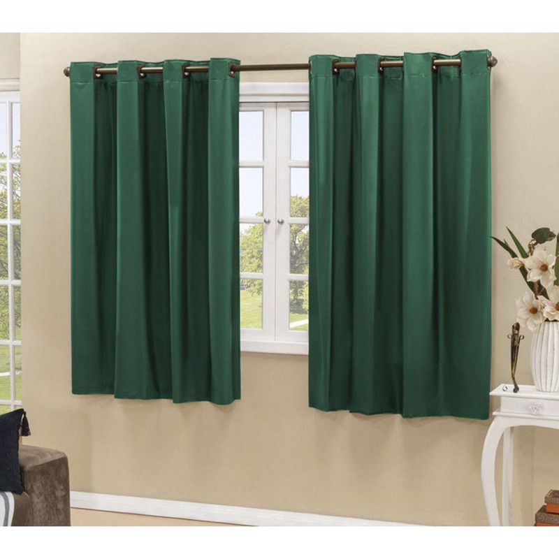Cortina Blackout Daily para Varão 2m PVC Sala Quarto Verde Casa Scarpa