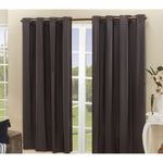 Cortina Daily Blackout Varão 2,80MX2,30M PVC Marrom Casa Scarpa