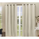 Cortina Blackout para Varão Daily 2,80MX2,30M PVC Sala Quarto Bege Casa Scarpa