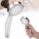 Ducha com LED para Chuveiro Cromoterapia Multi Cores Sensor de Temperatura Kangur
