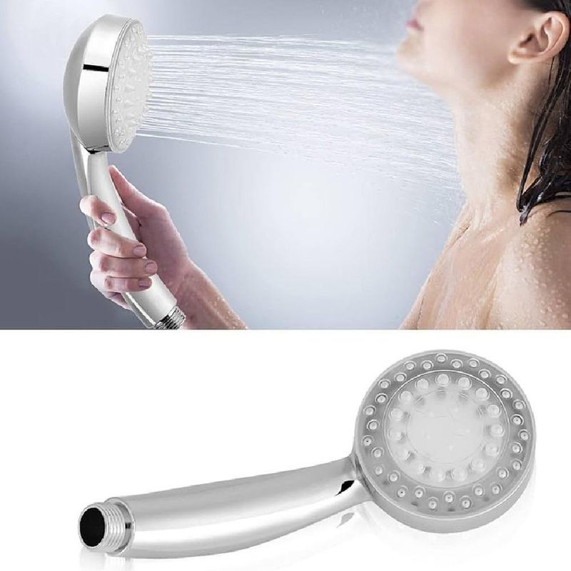 Ducha com LED para Chuveiro Cromoterapia Multi Cores Sensor de Temperatura Kangur