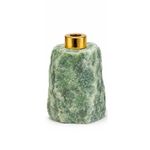 Kit Dispenser Sabonete e Difusor Pedra Natural Exotica Quartzo Verde Exclusivo