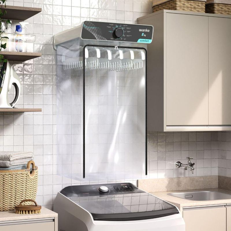 Secadora de Roupas de Parede Wanke Comfort 8kg Branco 110V