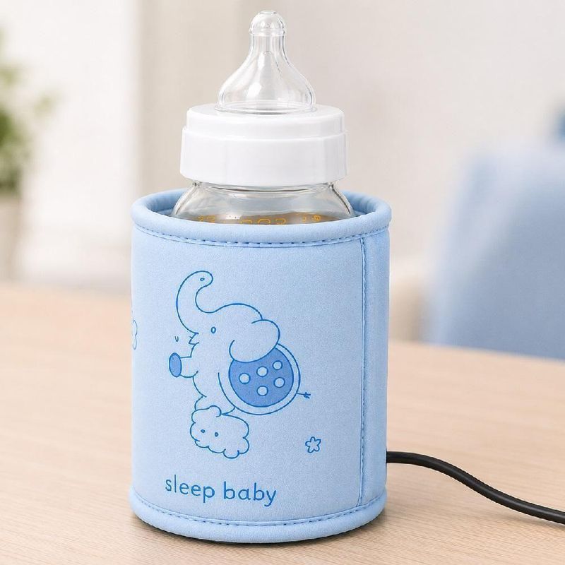 Aquecedor de Mamadeira USB Portátil para Carro Casa Viagem Azul Yeet Único