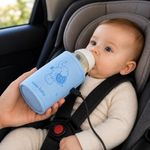 Aquecedor de Mamadeira USB Portátil para Carro Casa Viagem Azul Yeet Único