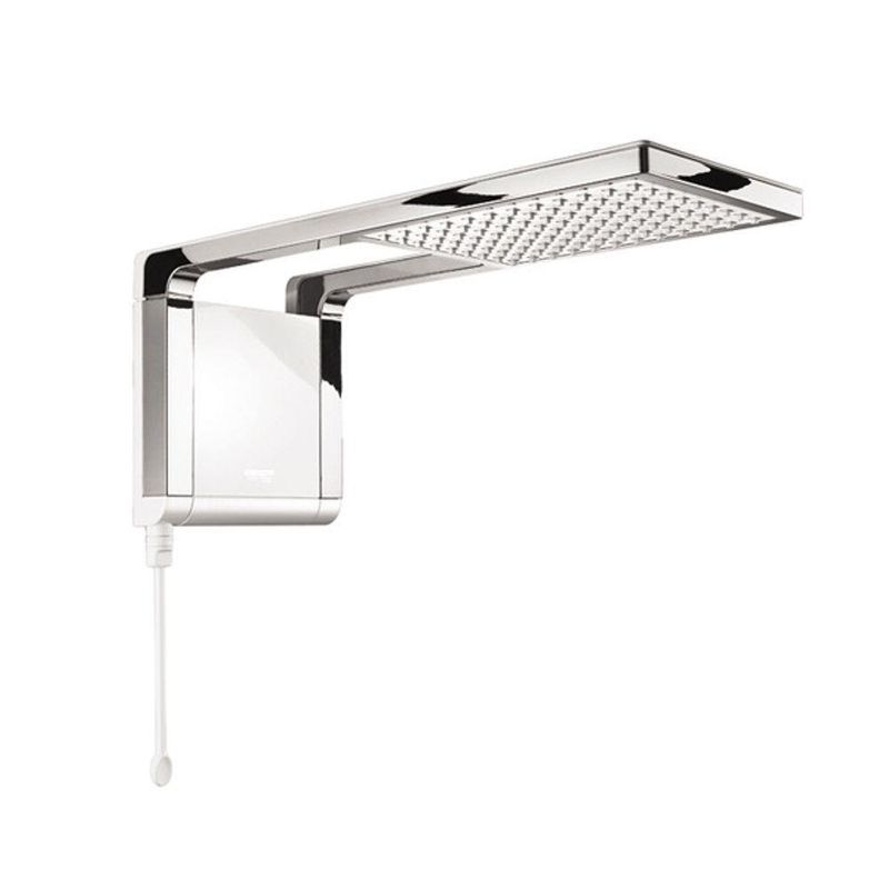 Chuveiro Elétrico Acqua Storm 6800W Branco e Cromado Lorenzetti 220V