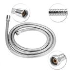 Mangueira para Ducha Higiênica Condução de Água Cromado Bognar 120cm