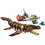 Lego® jurassic world - missão do barco mosasaurus