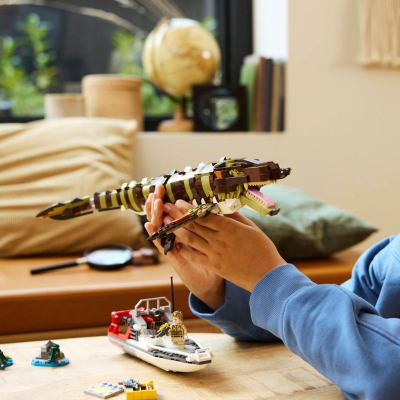 Lego® jurassic world - missão do barco mosasaurus