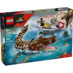Lego® jurassic world - missão do barco mosasaurus