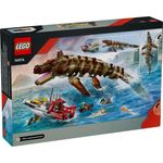 Lego® jurassic world - missão do barco mosasaurus